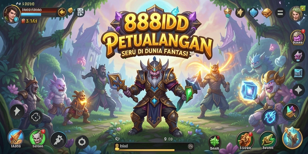 Screenshot 888IDR menampilkan aksi seru dalam petualangan yang mendebarkan.