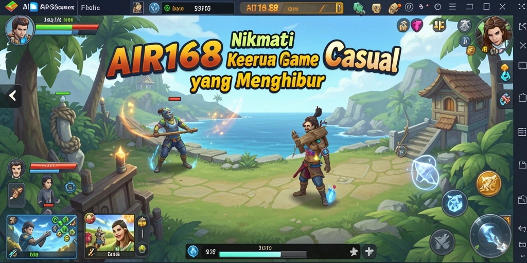 Tampilan gameplay AIR168 yang memikat dan penuh tantangan.