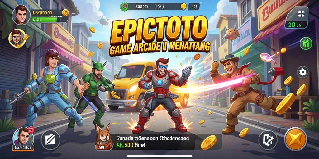 Tampilan gameplay EPICTOTO yang menantang dan seru.