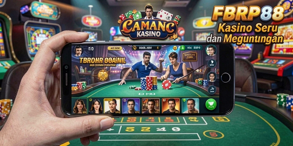 Tampilan gameplay Kasino yang menarik dan penuh warna.