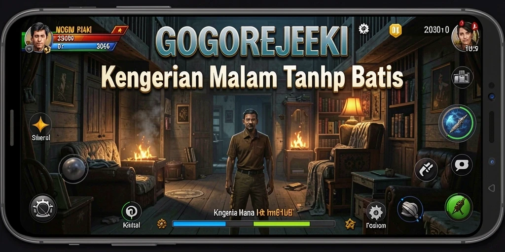 Screenshot menampilkan momen menegangkan dalam gameplay GOGOREJEKI.
