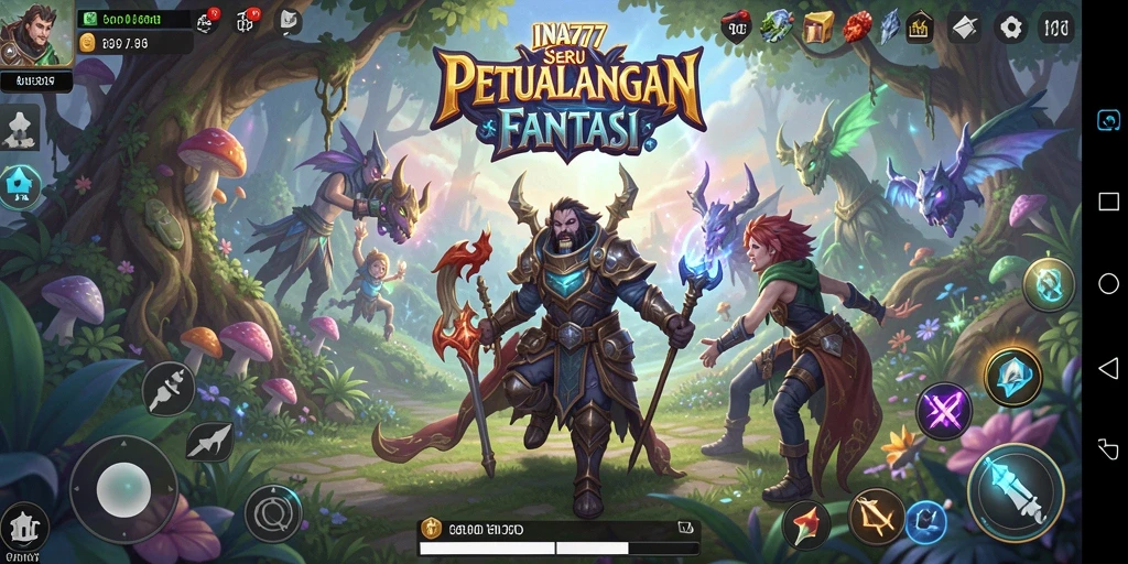 Tampilan gameplay seru dari INA777 yang penuh petualangan.
