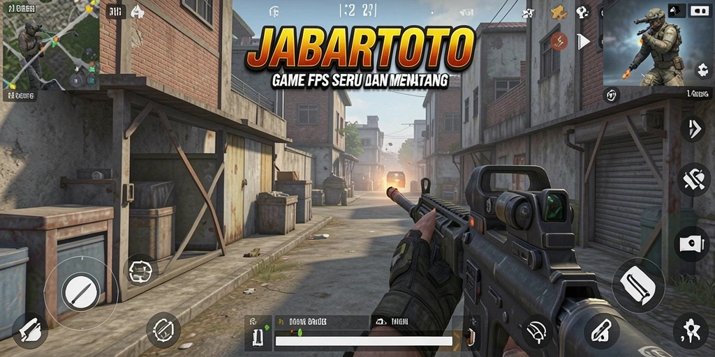 Gameplay JABARTOTO yang mendebarkan dengan pertempuran intens.