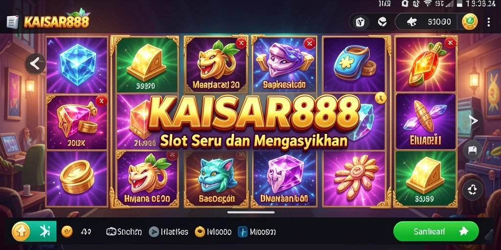 Tampilan menarik dari gameplay <strong>KAISAR888</strong> yang memukau.