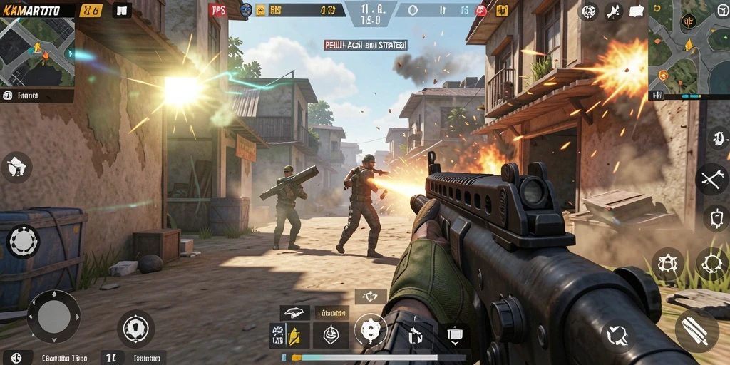 Tampilan gameplay KAMARTOTO yang mendebarkan dan seru.