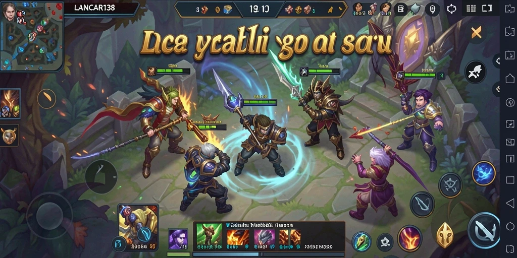 Gameplay seru dalam LANCAR138 dengan karakter unik dan strategi mendalam.