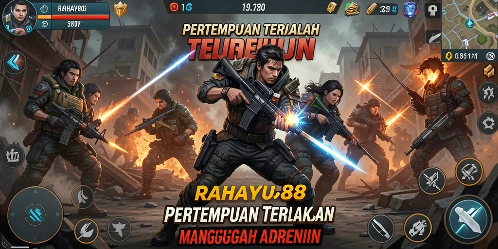Gameplay mendebarkan dalam RAHAYU88, tunjukkan keterampilan bertahanmu.
