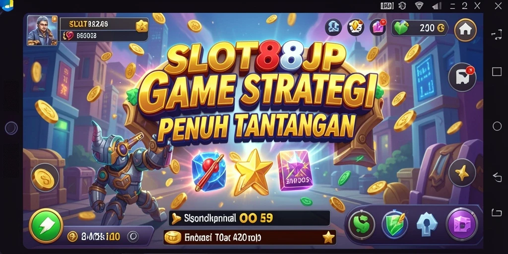 Screenshot gameplay SLOT88JP menampilkan aksi strategis yang menarik.
