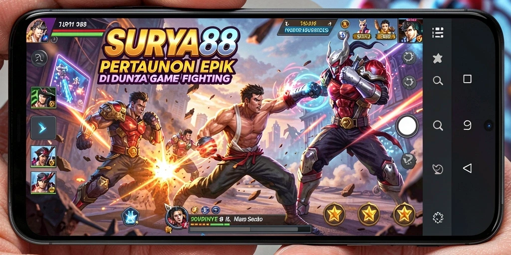 Tampilan gameplay SURYA88 yang menegangkan dan menantang.