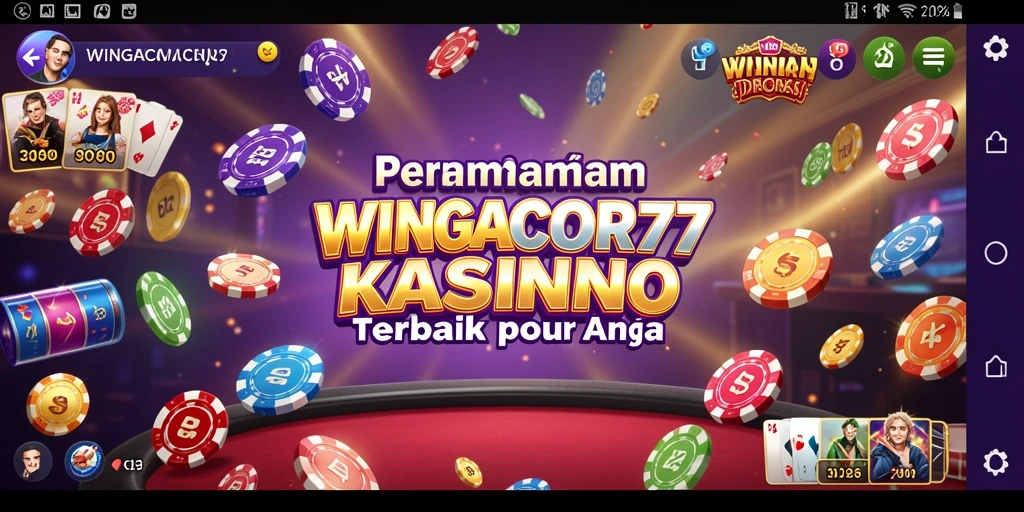 Tampilan menarik dari gameplay WINGACOR77 yang menggugah selera.