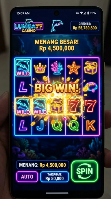 Fitur pencarian yang efisien dalam aplikasi lumba77.